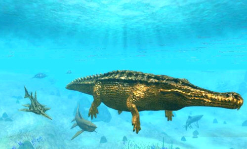 海底巨鳄模拟器