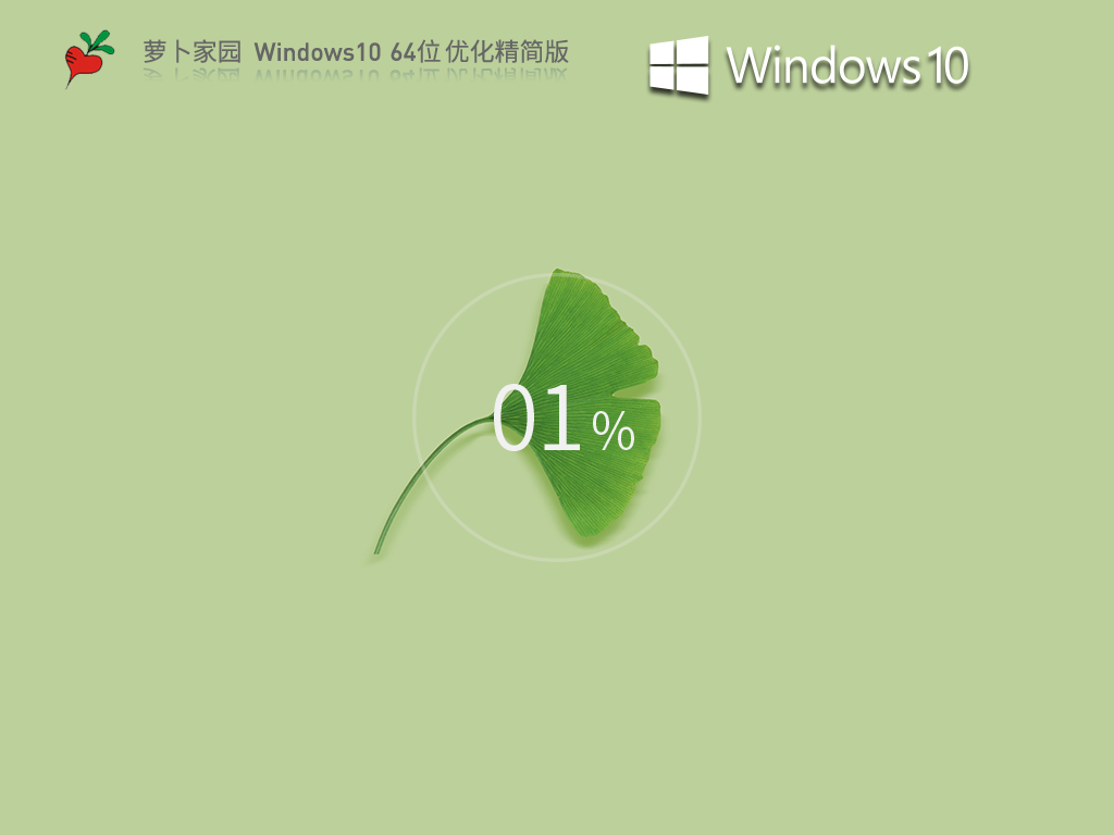 萝卜家园Windows10 64位优化精简版v2023.06