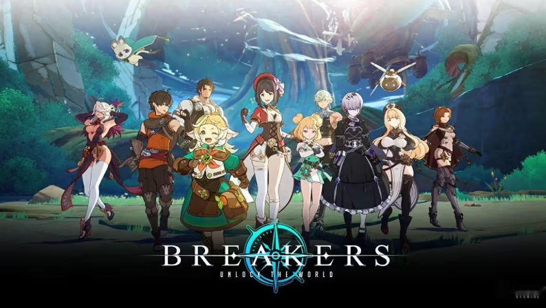 二次元 RPG《Breakers：Unlock the World》公布预告，展示游戏内画风设计