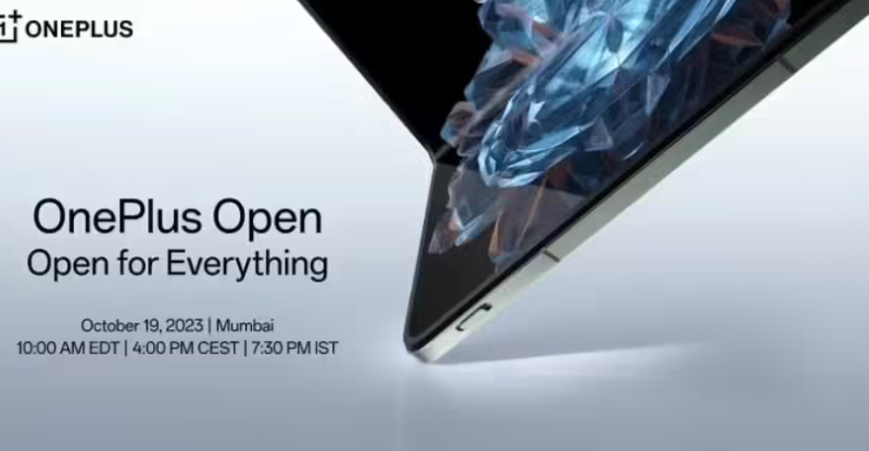 一加 Open 折叠屏手机官宣 10 月 19 日海外发布，OPPO Find N3 同款设计
