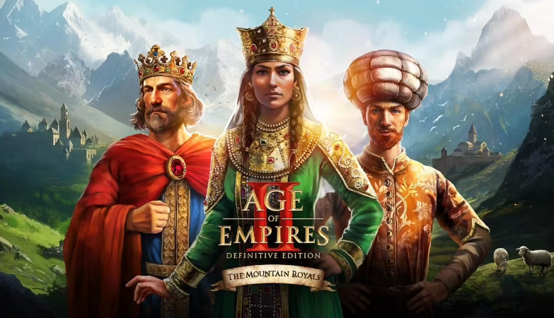 11 月 1 日上线，《帝国时代 II ：决定版》游戏推出《皇家山脉》DLC
