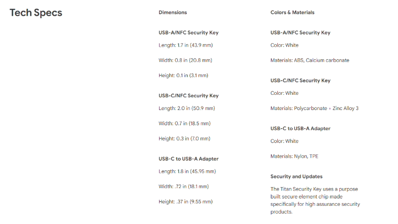 谷歌推出新款 Google Titan 安全密钥：USB-C 版本 35 美元