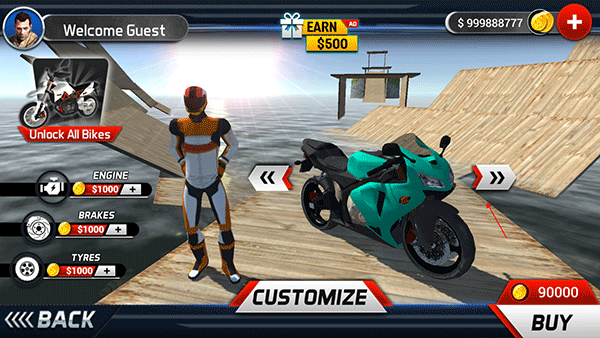 真实越野摩托车模拟