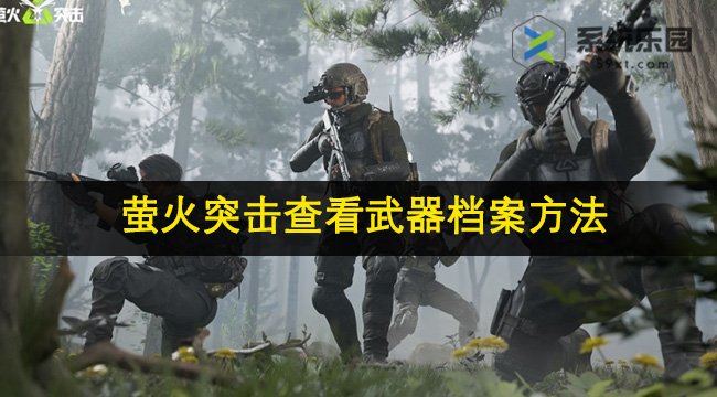 萤火突击查看武器档案方法