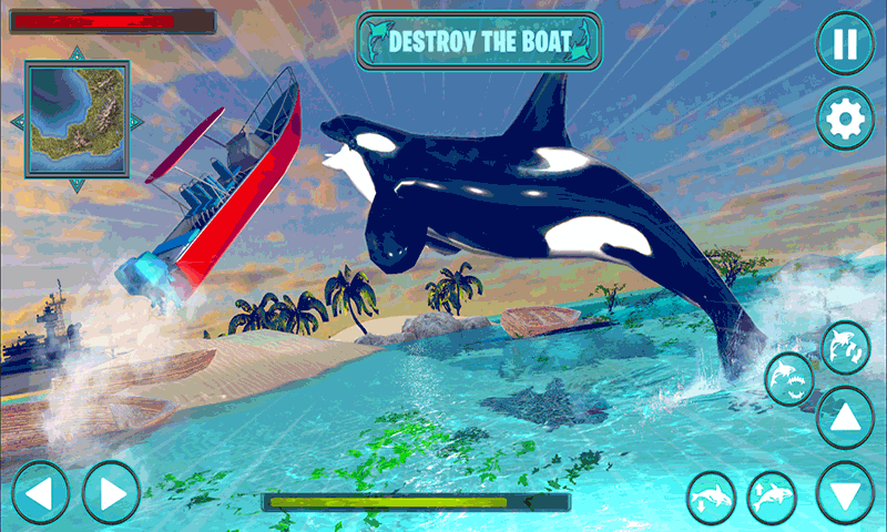 鲸鱼生存大作战截图
