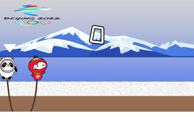 冰墩墩雪容融截图