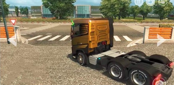 记录卡车驾驶模拟器截图