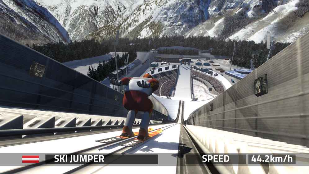 冬季运动跳台滑雪模拟截图