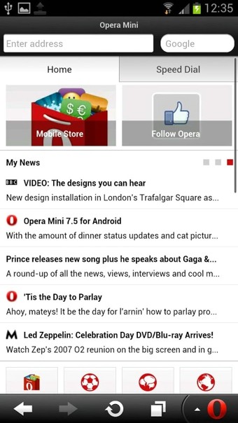 opera mini free截图