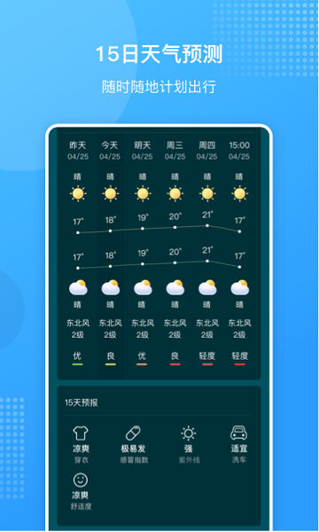好天气截图