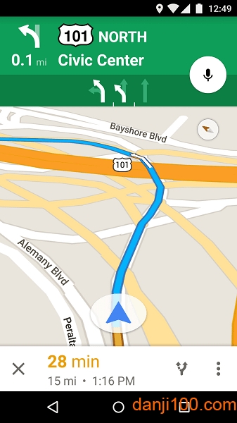 Google Maps截图