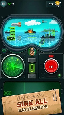 潜艇鱼雷攻击截图