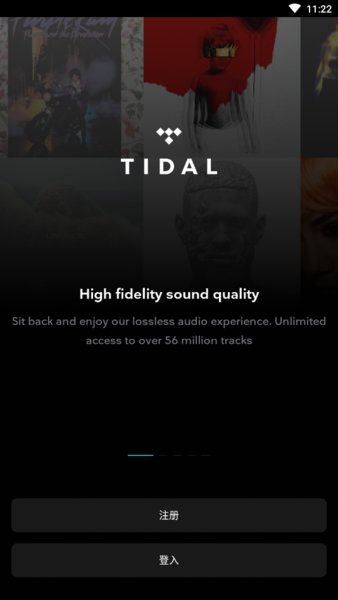 TIDAL音乐截图