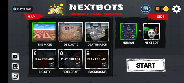 Nextbots密室射手截图