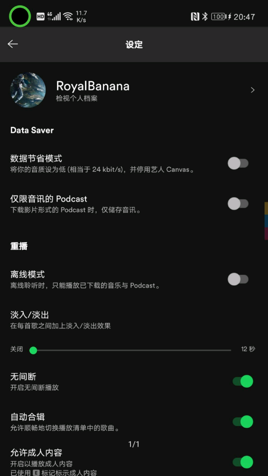 Spotify国内版中文下载截图