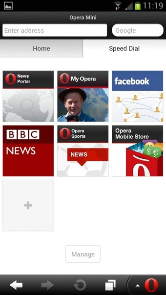 Opera Mini精简版截图
