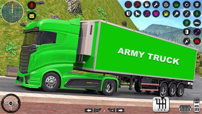 军用卡车运输模拟器截图