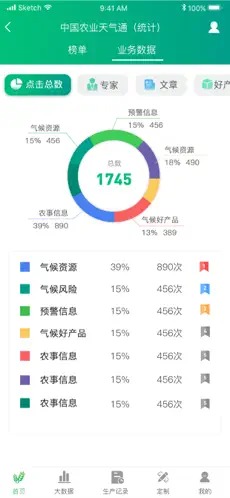 农业天气通截图