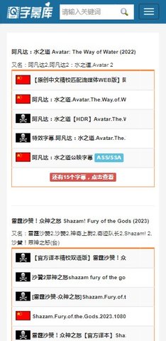 字幕库截图