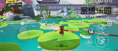元梦之星荷叶水上漂玩法介绍