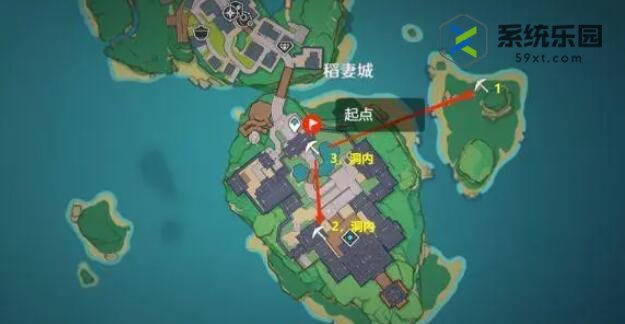 原神4.4紫晶块采集路线介绍