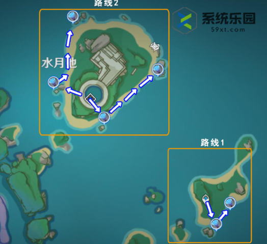 原神4.5海灵芝采集路线介绍