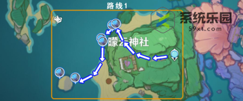 原神4.5海灵芝采集路线介绍