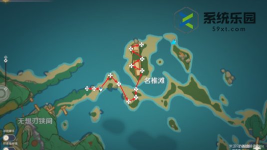 原神4.5血斛采集路线介绍