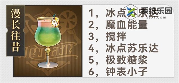 崩铁2.1杯中逸事配方大全