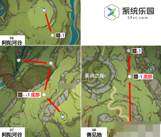 原神4.6遗迹龙兽分布位置